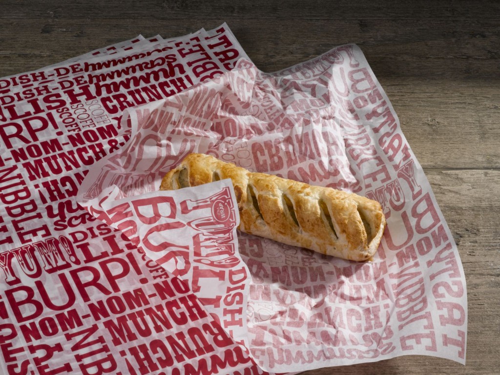 Printed Greaseproof Paper Printed Food Wrap The Printed Bag Shop