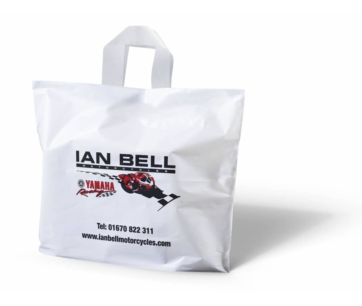 Printed Carrier Bags & Plastic Bags | The Printed Bag Shop